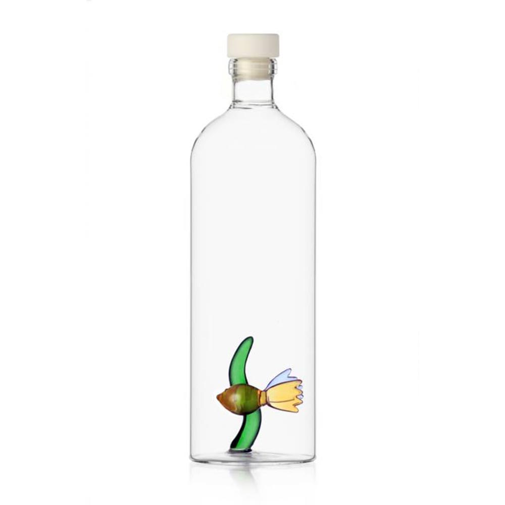 Glass Bottle Figure Animal Farm Ichendorf