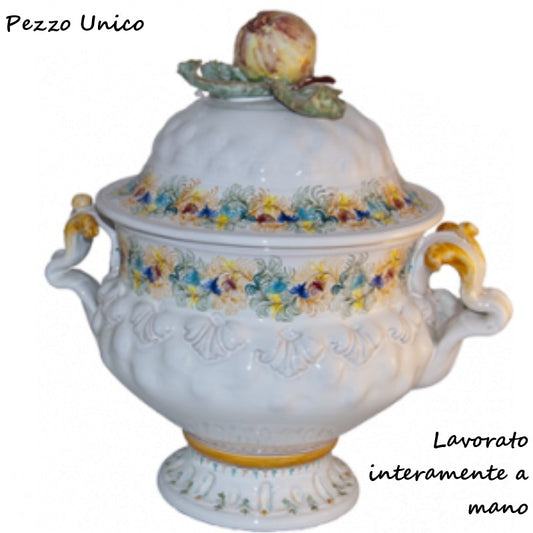 Zuppiera a Spirale Ceramica Artigianale