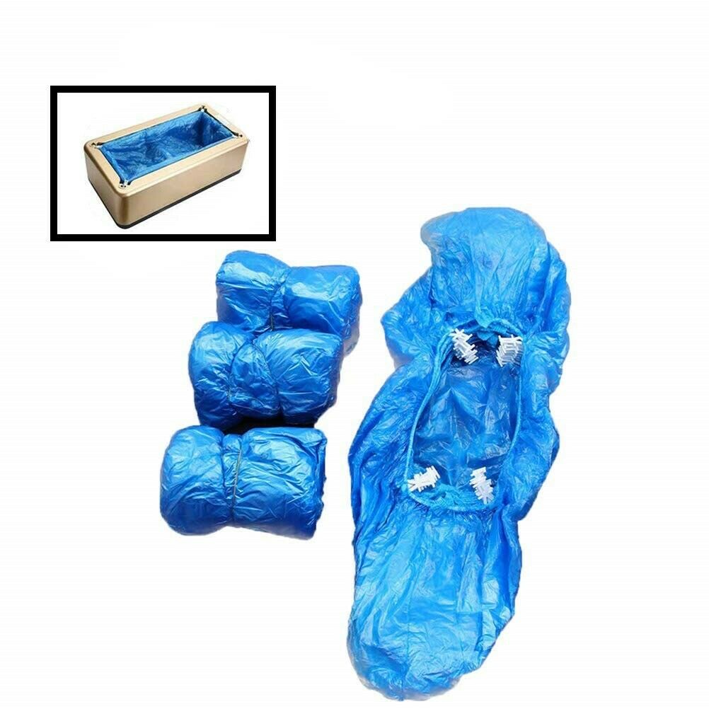 Juego de cubrezapatos para dispensador automático.