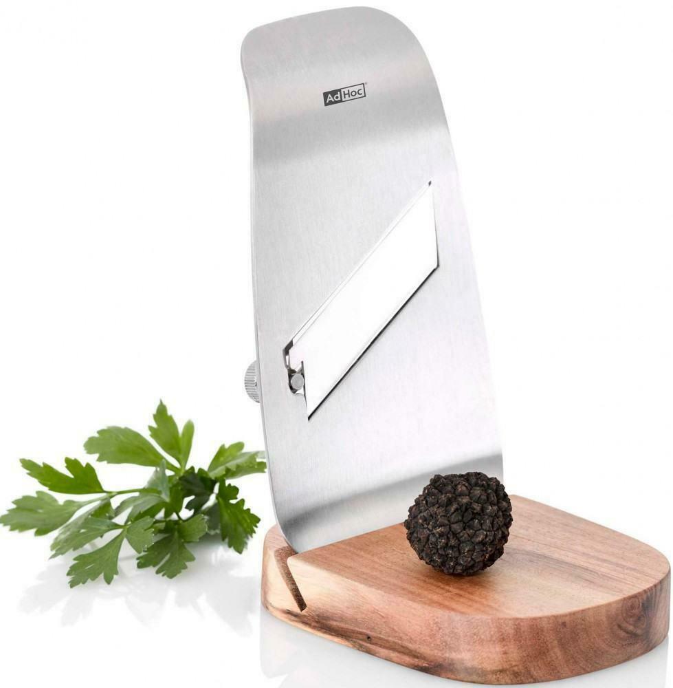 AdHoc gourmet slicer with adjustable blade