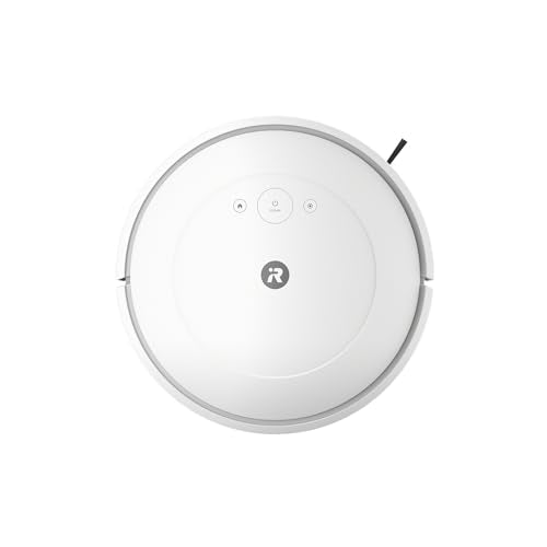 iRobot Roomba Combo Essential, Robot Aspirapolvere Lavapavimenti, Potente Aspirazione e Pulizia, Sistema di Pulizia a 4 fasi, Tre Livelli di Aspirazione, Controllabile Tramite App, Bianco