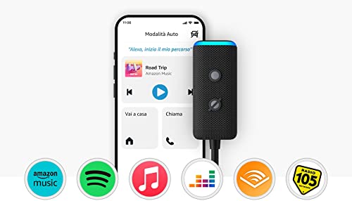 Echo Auto (Ultimo modello) | Porta Alexa in auto con te