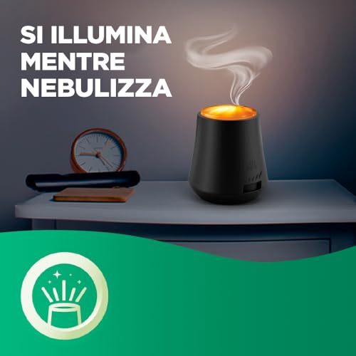 Airwick Armonia Istantanea Profumatore per Ambienti, Confezione con 1 Diffusore di Oli Essenziali e 1 Ricarica per Diffusore di Oli Essenziali alla Fragranza di Mandarino e Arancia Dolce Energizzanti