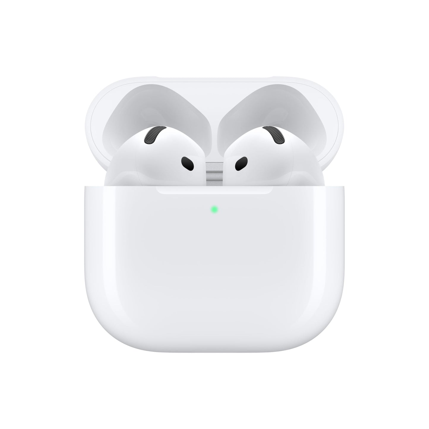 Apple AirPods 4 Auricolari wireless, Auricolari Bluetooth, Audio spaziale personalizzato, Resistenza al sudore e all’acqua, Custodia di ricarica USB-C, Chip H2, Fino a 24 ore di autonomia