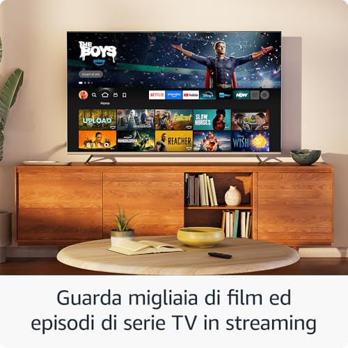 Amazon Fire TV Stick HD (Ultimo modello) | TV gratuita e in diretta, telecomando vocale Alexa, controlli per Casa Intelligente, streaming HD