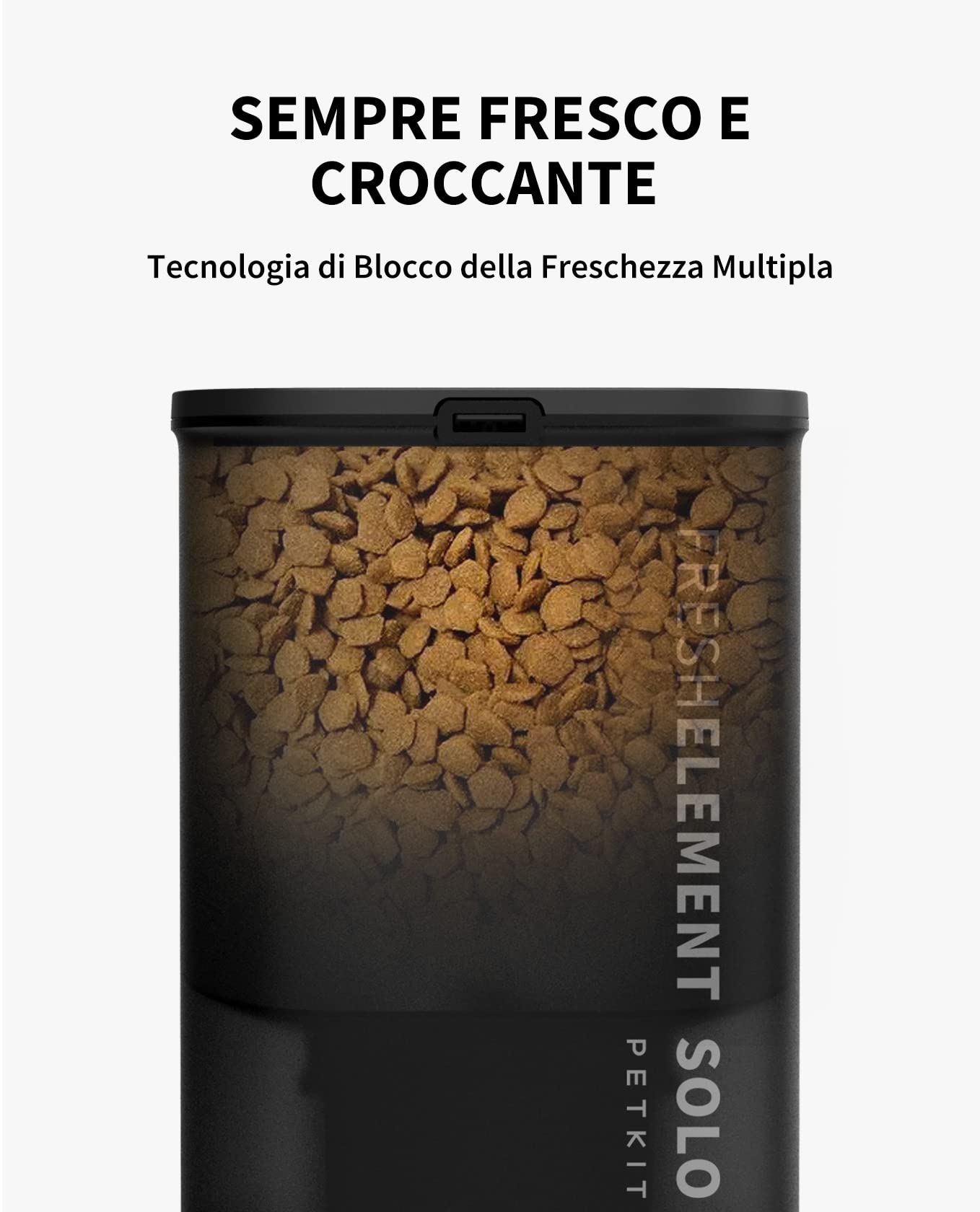 PETKIT Distributore Automatico Cibo Gatti, 3L Distributore Automatico Cibo Cani,2.4G WiFi,1-10 Pasti,1-15 Giorni,Ciotola in Acciaio Inox 304,Tecnologia Fresh Lock