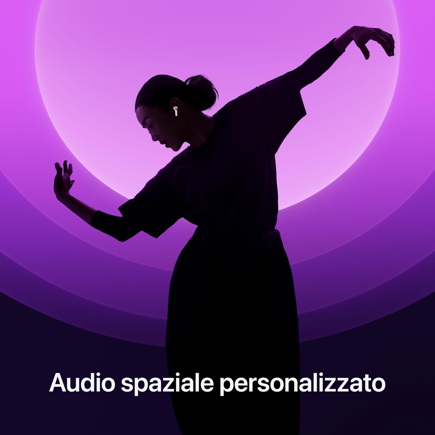 Apple AirPods 4 Auricolari wireless, Auricolari Bluetooth, Audio spaziale personalizzato, Resistenza al sudore e all’acqua, Custodia di ricarica USB-C, Chip H2, Fino a 24 ore di autonomia