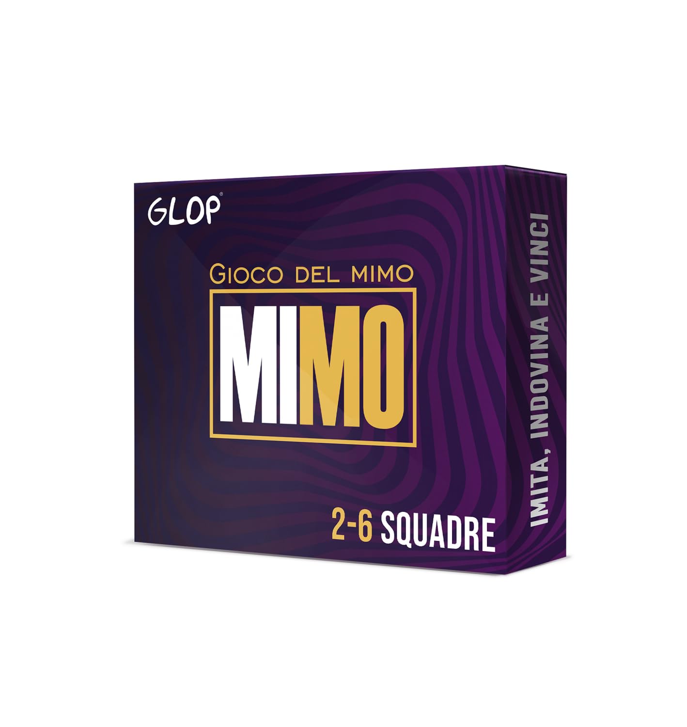 Glop Mimo - Giochi da Tavolo - Mettete alla Prova le Vostre Abilità di Mimo - Divertente Gioco per Adulti e Famiglie - Bambini Sopra i 8 anni - Da 2 a 6 squadre