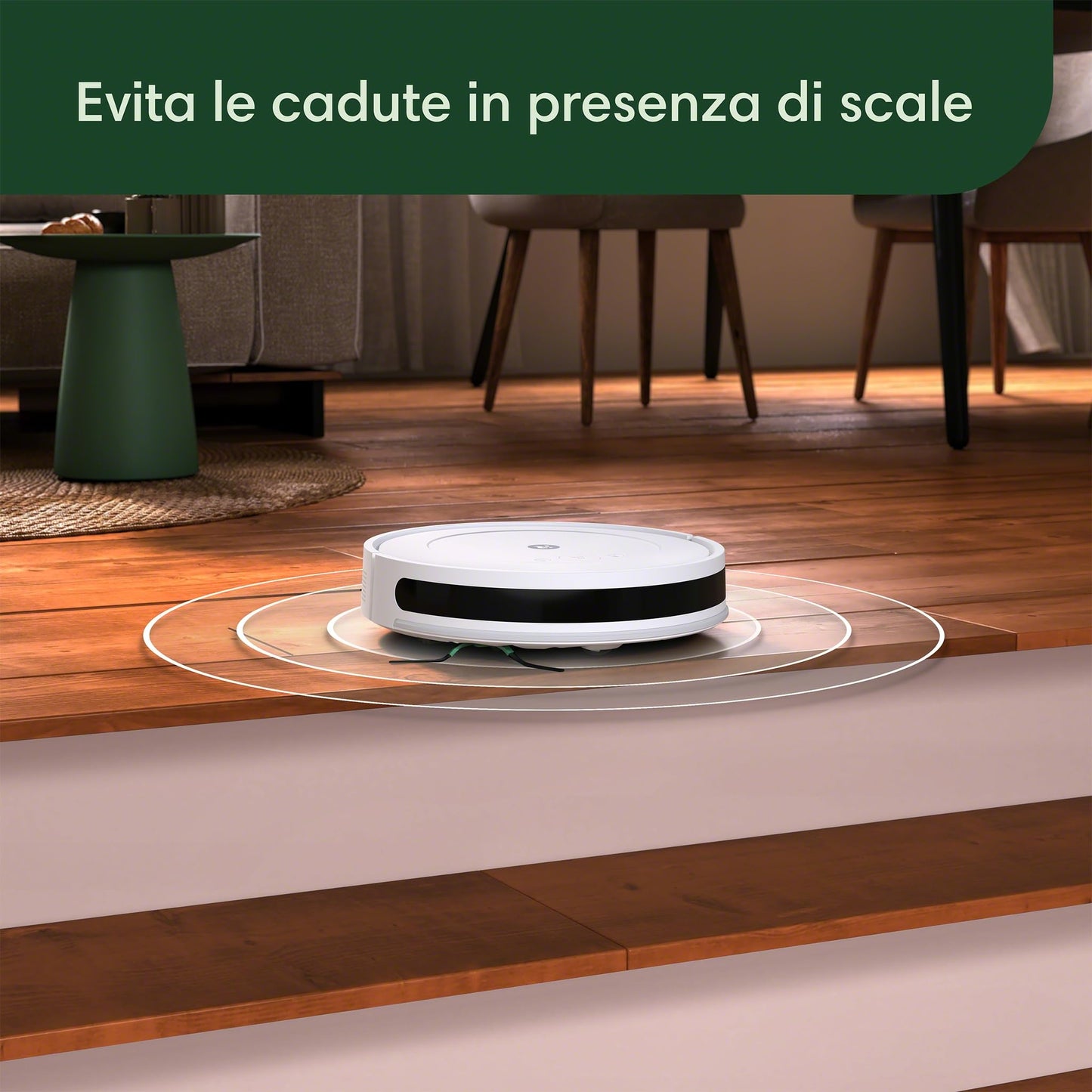 iRobot Roomba Combo Essential, Robot Aspirapolvere Lavapavimenti, Potente Aspirazione e Pulizia, Sistema di Pulizia a 4 fasi, Tre Livelli di Aspirazione, Controllabile Tramite App, Bianco