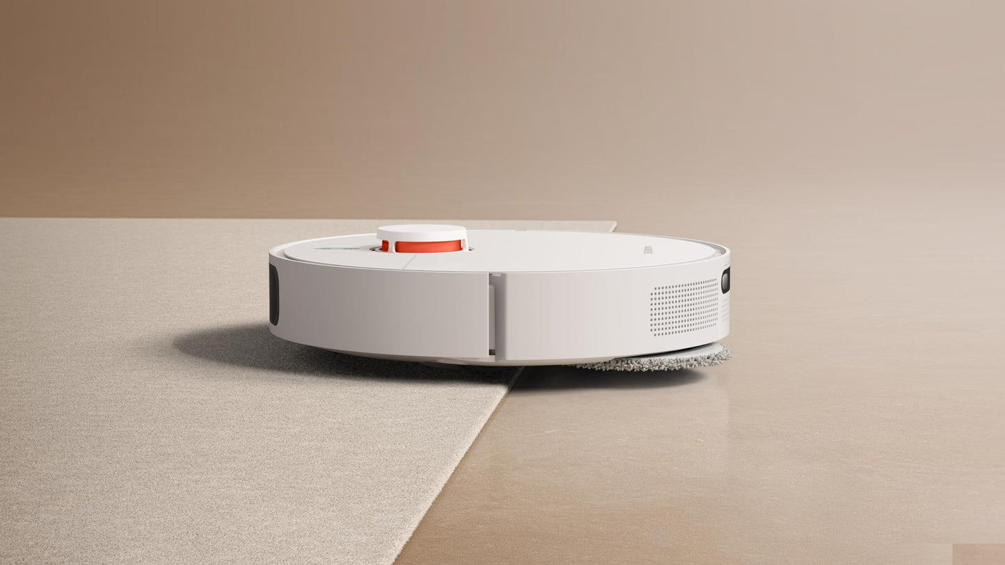 Xiaomi Robot Vacuum X20+, Robot Aspirapolvere Lavapavimenti, Stazione Smart All-in-one, Aspirazione 6.000 Pa, Navigazione Laser 3D, Lavaggio e Pulizia Pavimenti con Doppio Panno Rotante, Controllo App