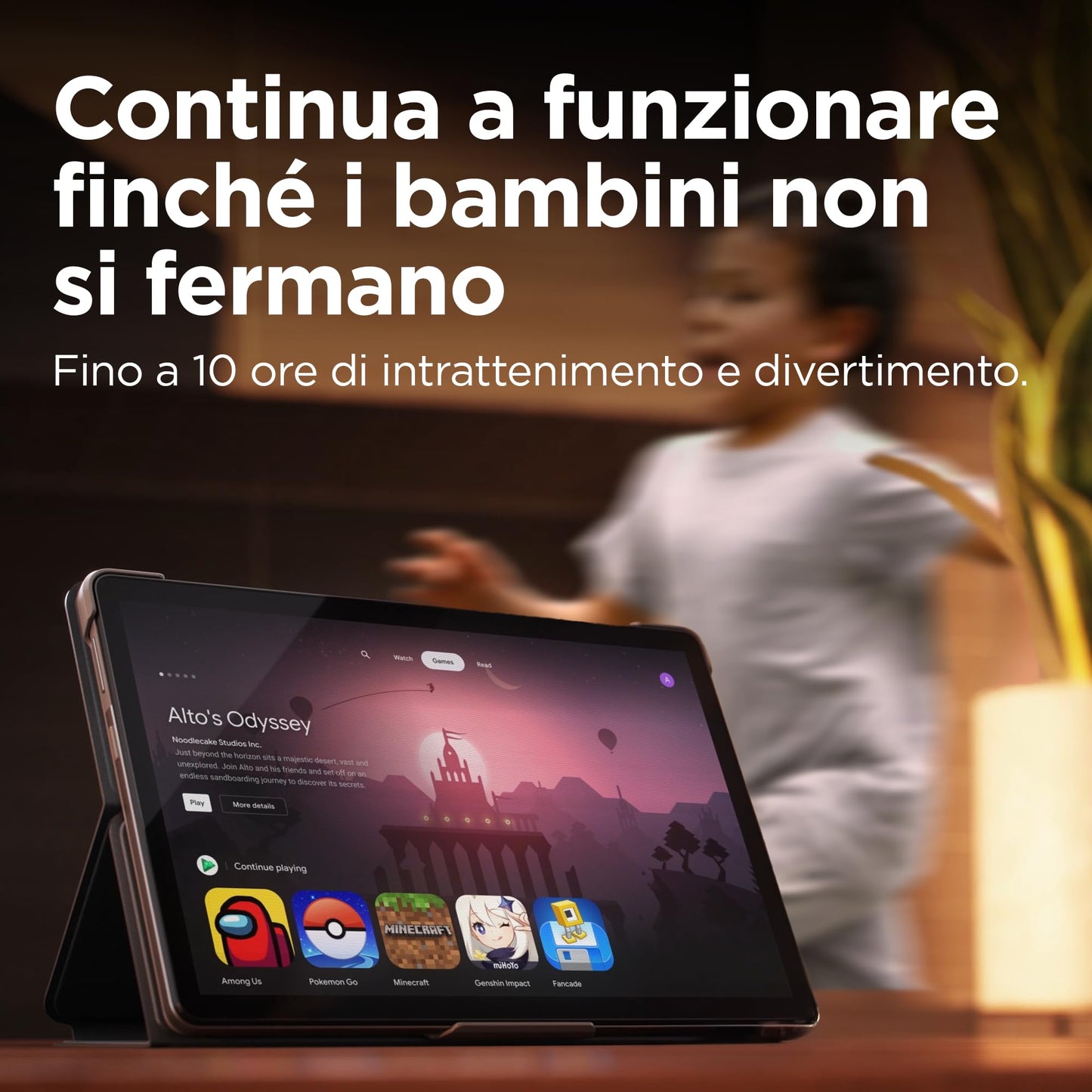 Lenovo Tab M10 3° Gen, Tablet Display 10.1" WUXGA (1920x1200), RAM 4GB, 64GB, 5000mAh, Unisoc T610, Tablet Android 11, Storm Grey, Alimentatore Incluso - Esclusiva Amazon