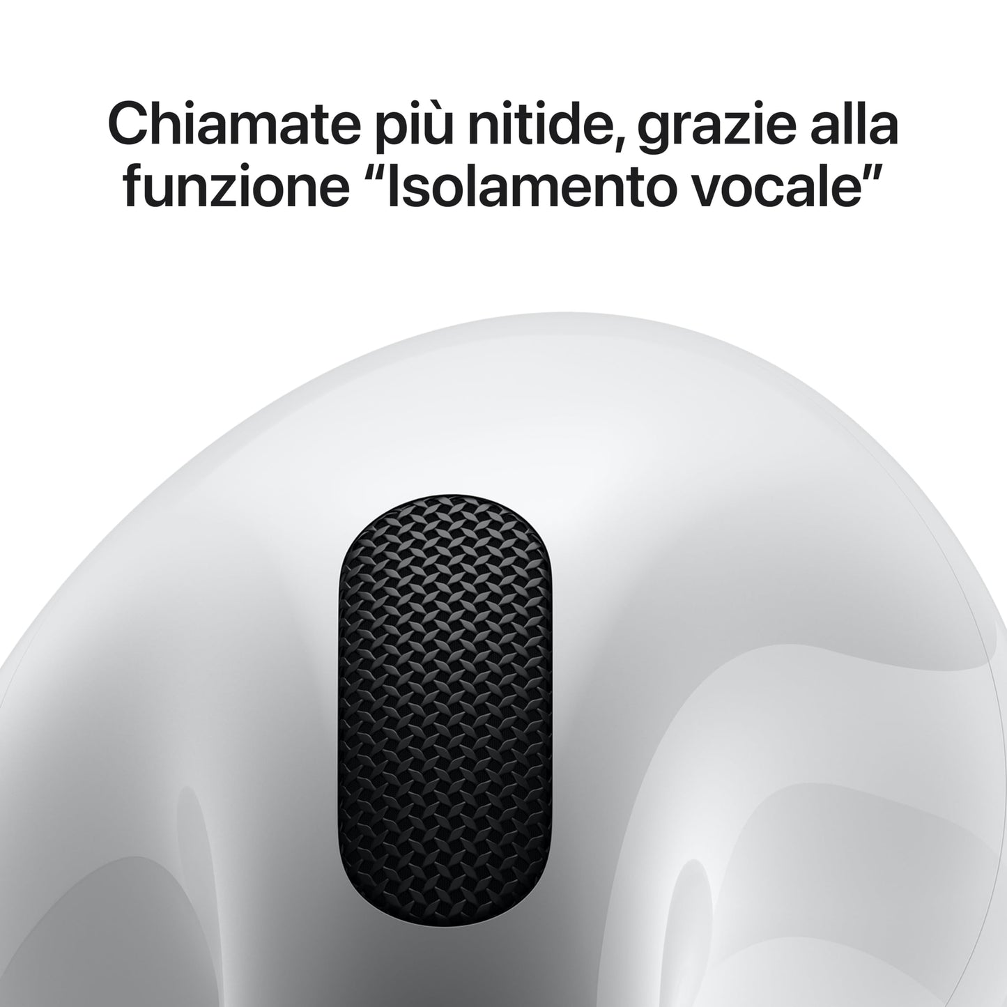 Apple AirPods 4 Auricolari wireless, Auricolari Bluetooth, Audio spaziale personalizzato, Resistenza al sudore e all’acqua, Custodia di ricarica USB-C, Chip H2, Fino a 24 ore di autonomia