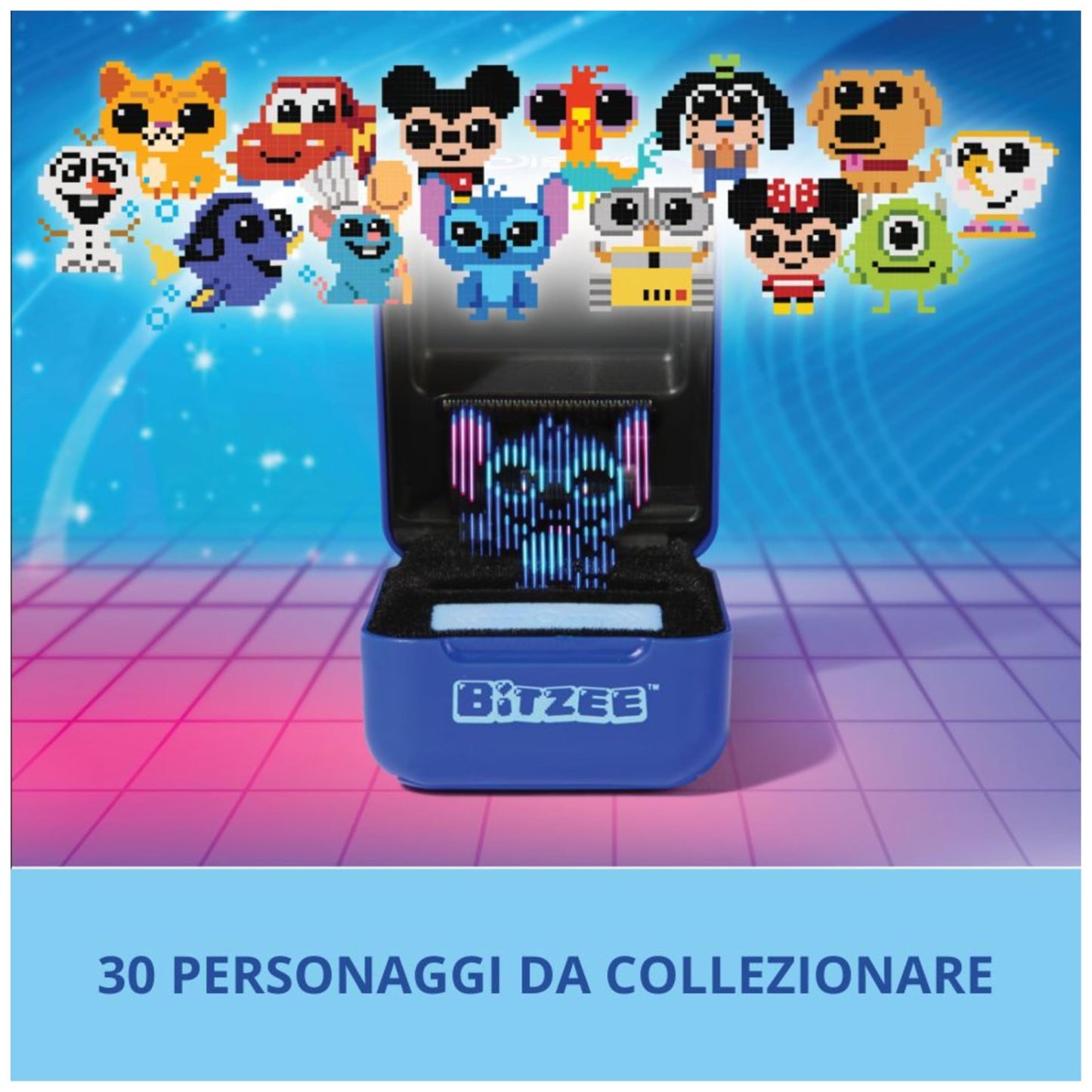 Bitzee, Versione Disney, Cucciolo Digitale e Interattivo, Animale Elettronico Virtuale da Accudire, Reagisce al Tuo Tocco, 30 Personaggi Disney Collezionabili, Giochi per Bambini e Bambine, 5+ Anni