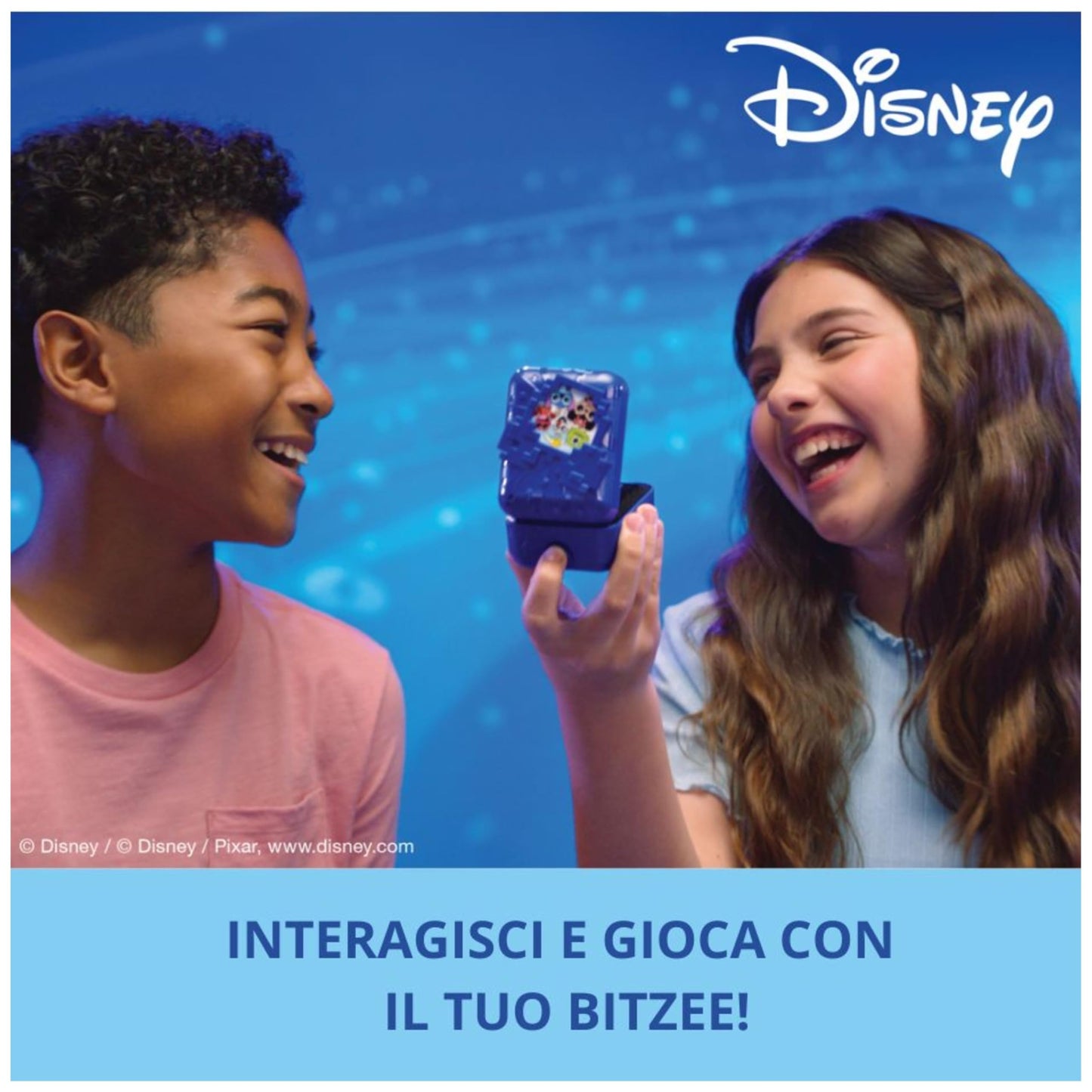 Bitzee, Versione Disney, Cucciolo Digitale e Interattivo, Animale Elettronico Virtuale da Accudire, Reagisce al Tuo Tocco, 30 Personaggi Disney Collezionabili, Giochi per Bambini e Bambine, 5+ Anni