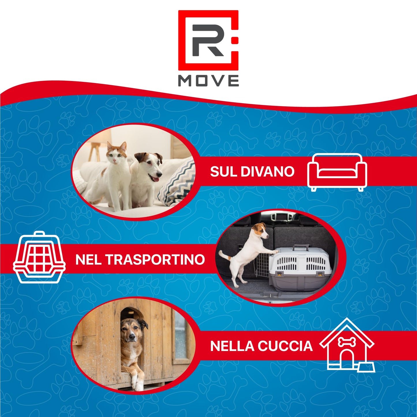 RMOVE 200 traversine cani 60x60 cm tappetini igienici per cani extra assorbenti traversine con rivestimento antiodore, traverse cane, tappetino traversina impermeabile (60x60 (Confezione da 200))