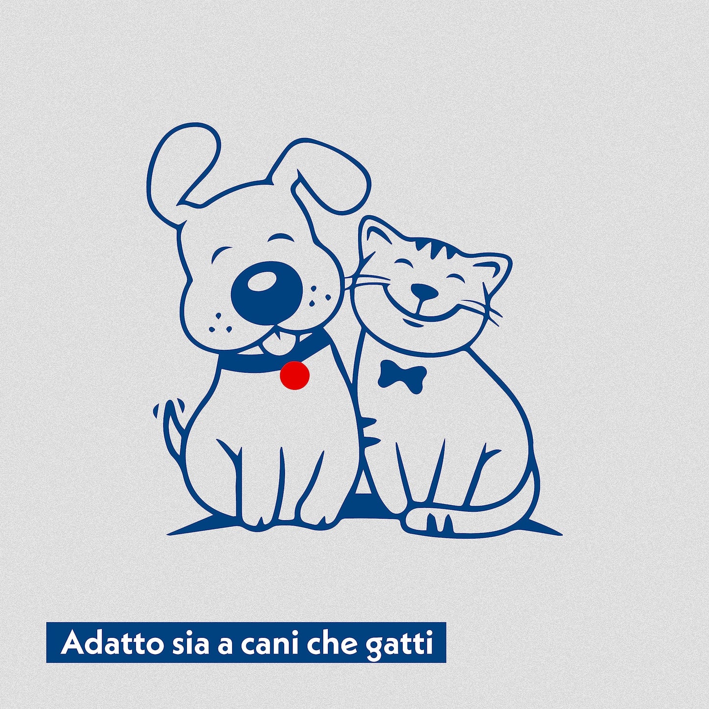 AMORE MIO | 110 Salviette con Clorexidina Maxi Formato, Igienizzanti e Purificanti, per Il Manto di Cani, Gatti e Animali Domestici, Disinfettanti 30x20 cm - 1 Confezione da 110 Salviettine