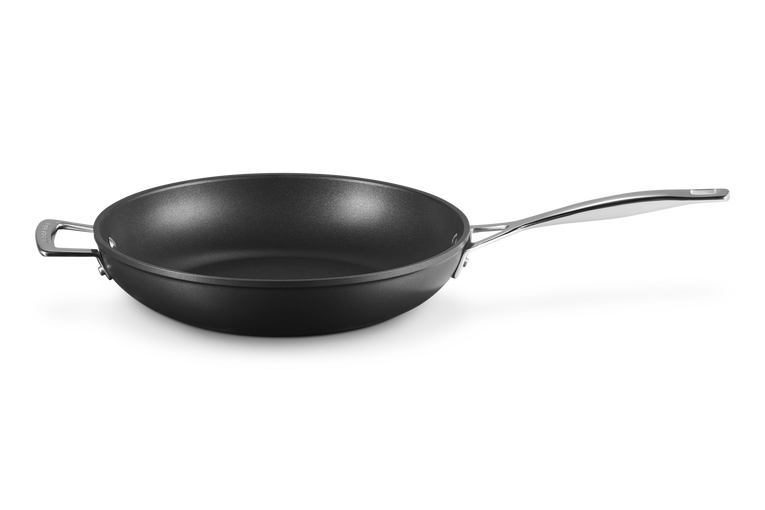 Le Creuset Non-Stick Aluminum High Frying Pan with Handle and Handle