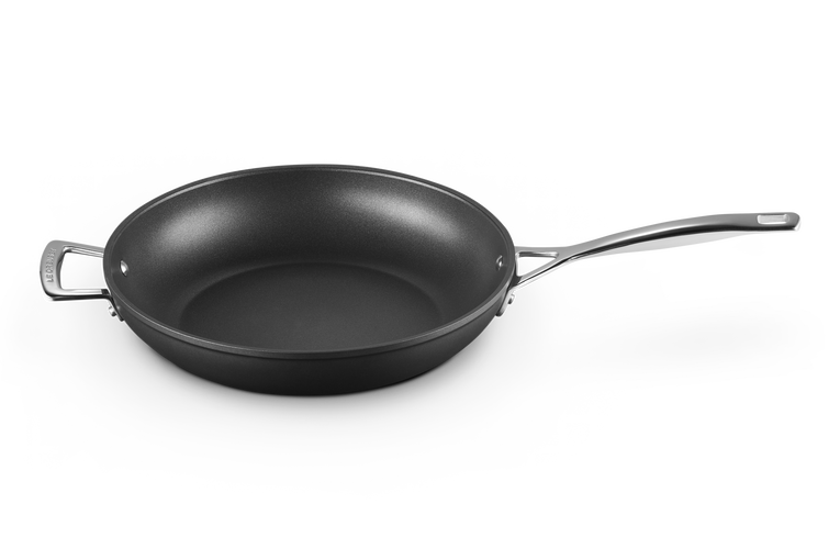 Le Creuset Non-Stick Aluminum High Frying Pan with Handle and Handle