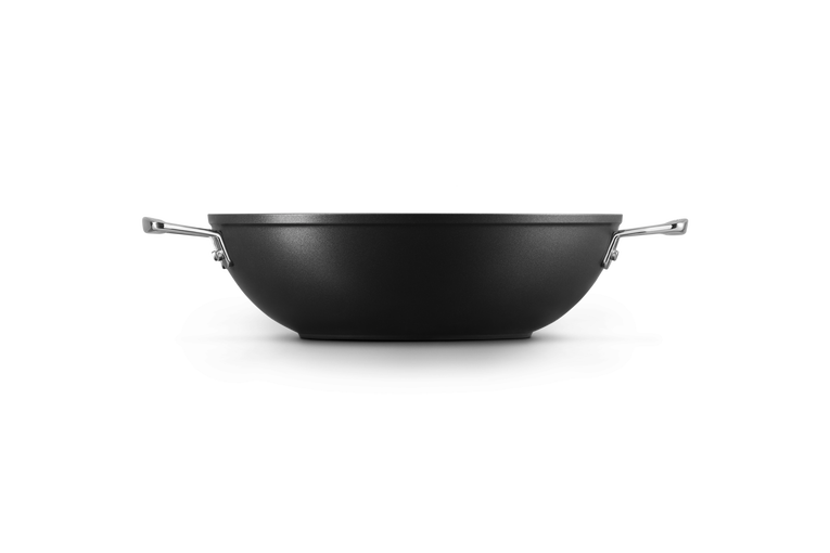 Le Creuset Non-Stick Aluminum Wok Pan with Handles