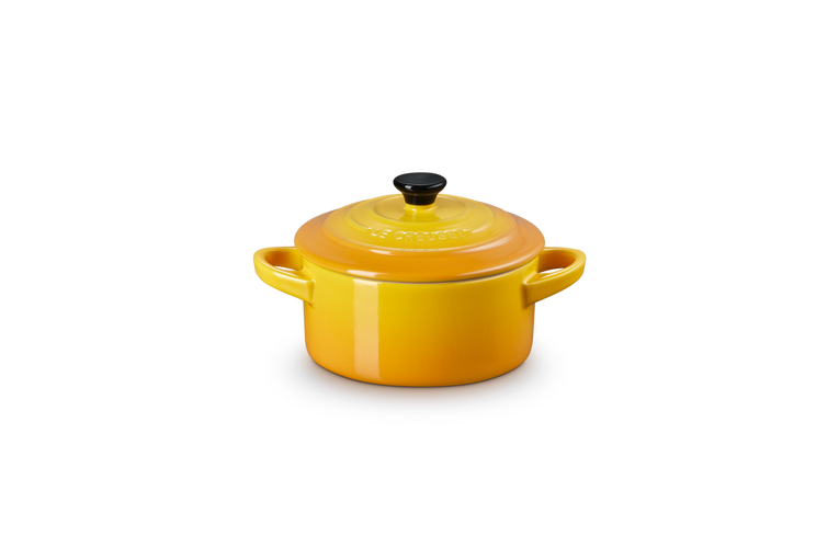 Mini cocotte in glazed stoneware with black knob Le Creuset