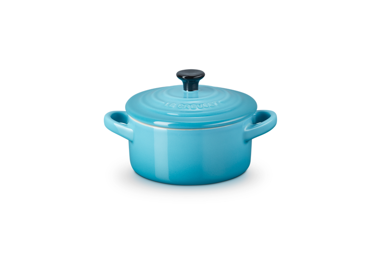 Mini cocotte in glazed stoneware with black knob Le Creuset