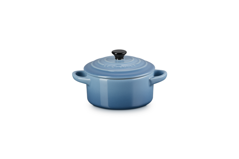 Mini cocotte in glazed stoneware with black knob Le Creuset