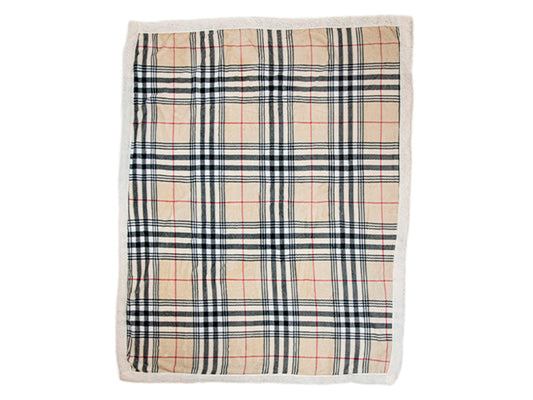 Plaid Morbidotto Light Boston in Pile 130x160 Daunex