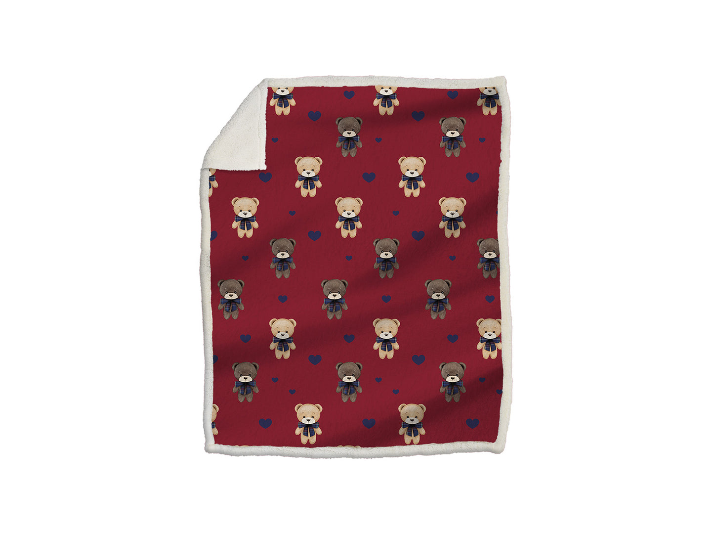 Plaid Morbidotto Light Orsacchiotti in Pile 130x160 Daunex