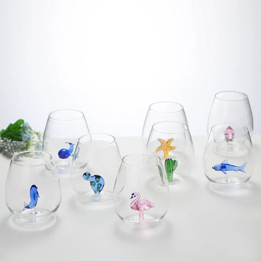 Glasses with Animal Subjects Luck