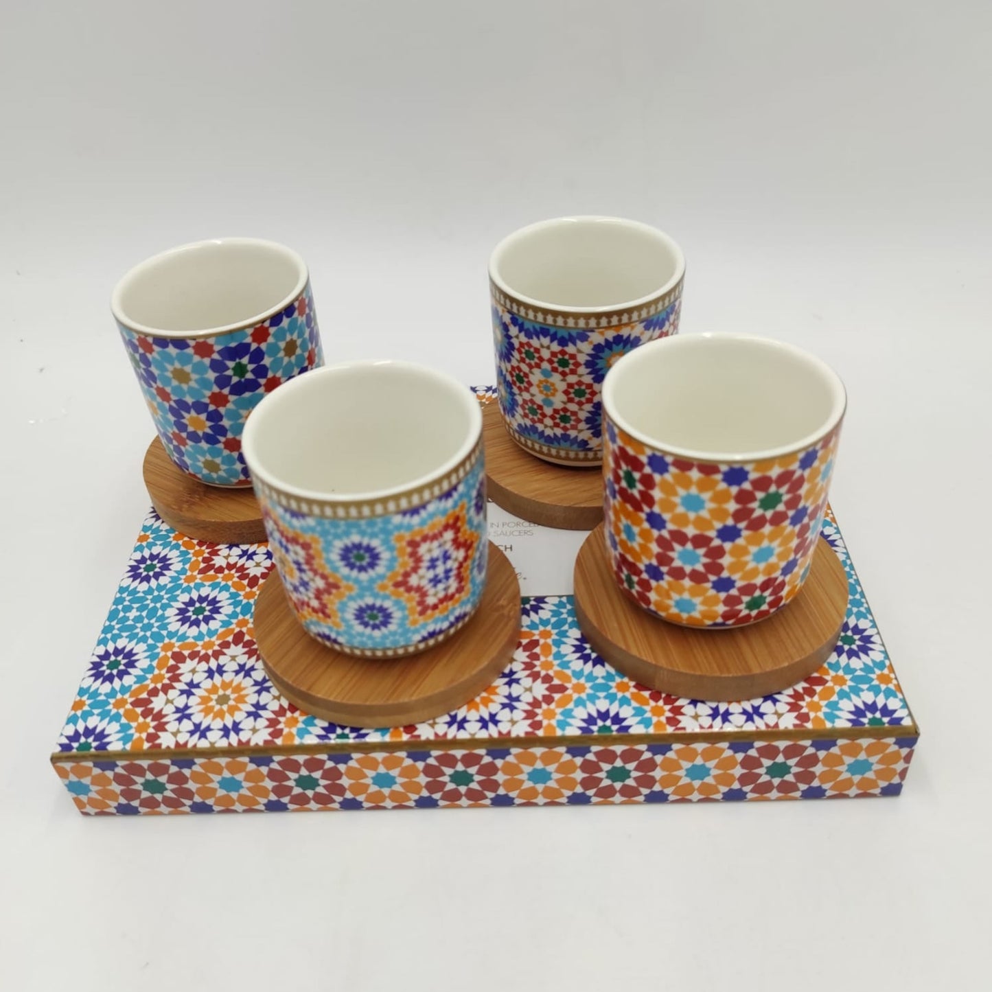 Set of 4 Coffee Cups Atmosphere Marrakech Easy Life