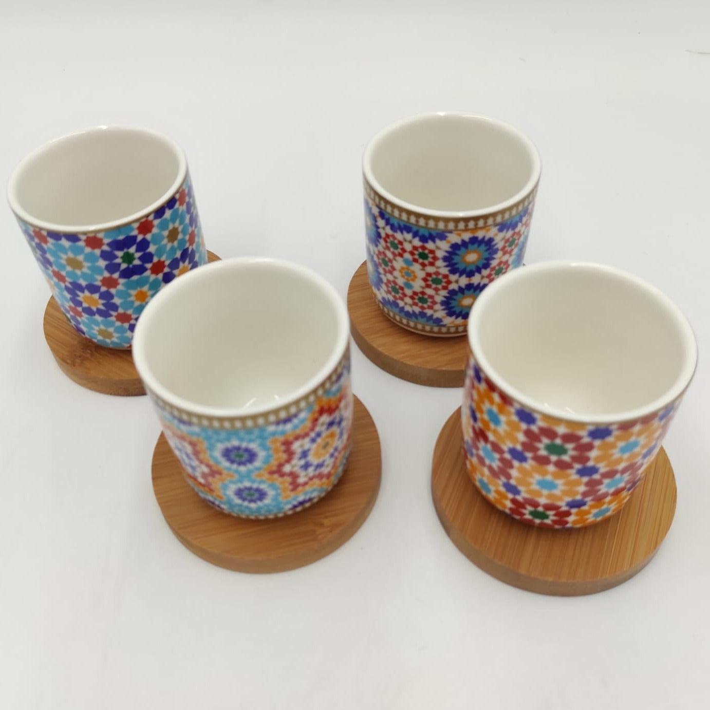 Set of 4 Coffee Cups Atmosphere Marrakech Easy Life