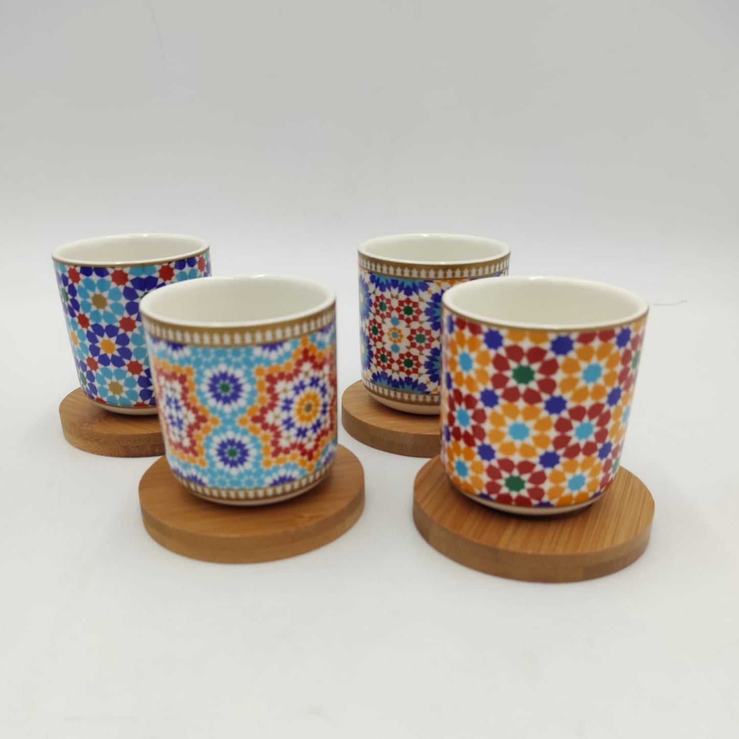 Set of 4 Coffee Cups Atmosphere Marrakech Easy Life