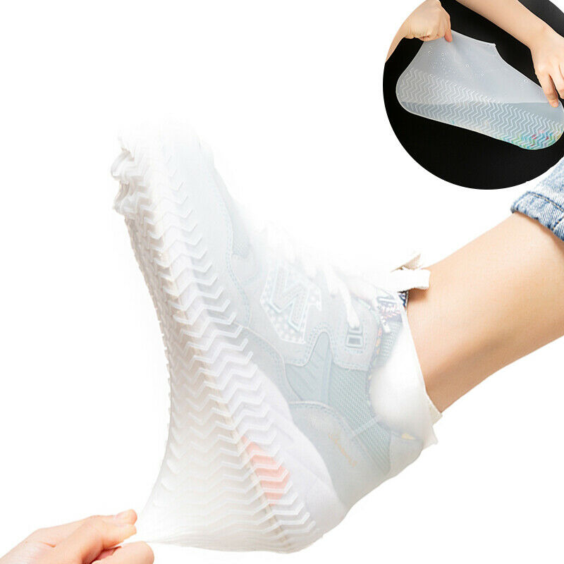 Flexible waterproof silicone overshoes 