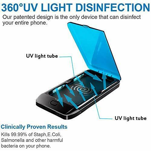 Caja de esterilización UV para objetos.