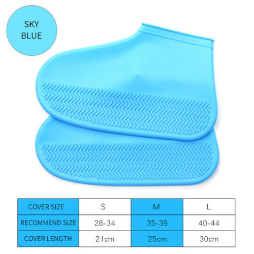 Flexible waterproof silicone overshoes 