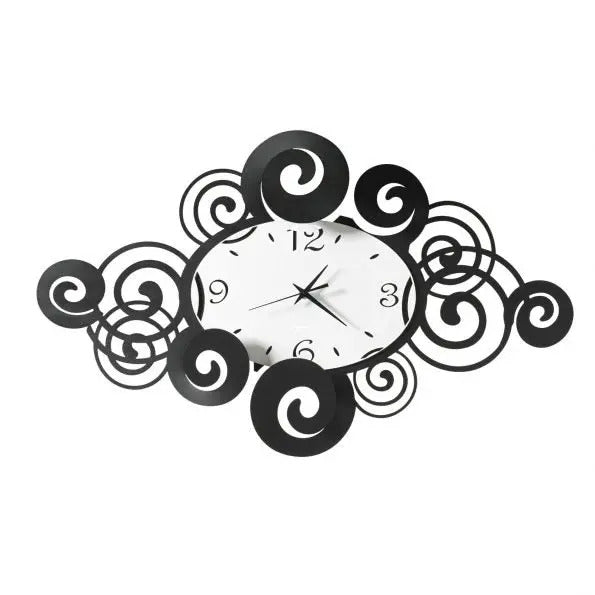 Arabesque Horizontal Arts and Crafts Clock