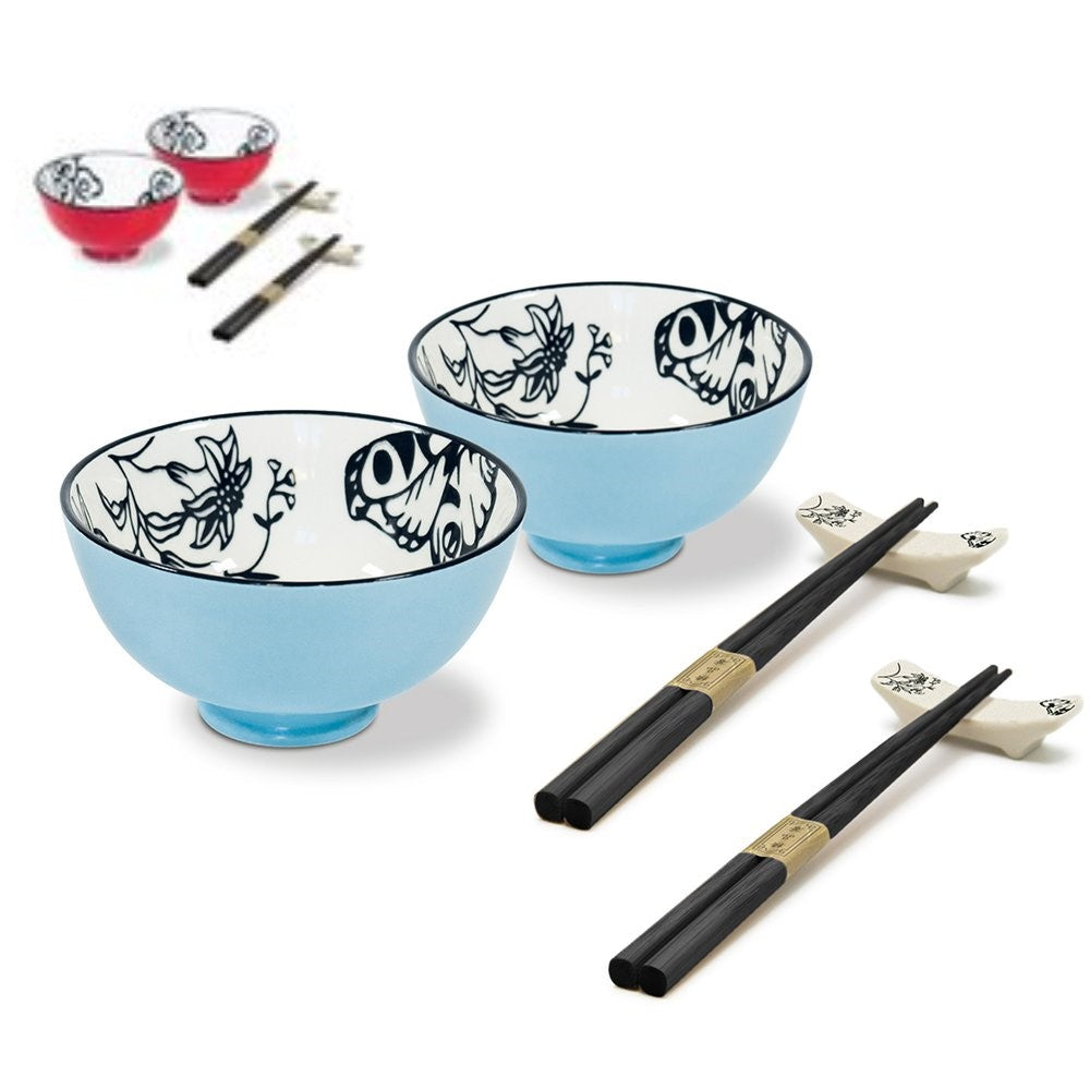 WD Lifestyle Beijing Line Cups and Chopsticks Kit