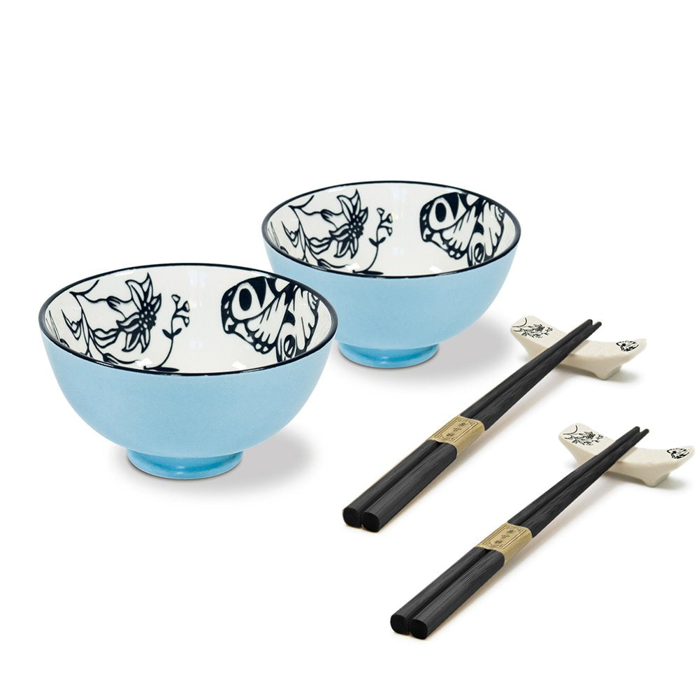 WD Lifestyle Beijing Line Cups and Chopsticks Kit