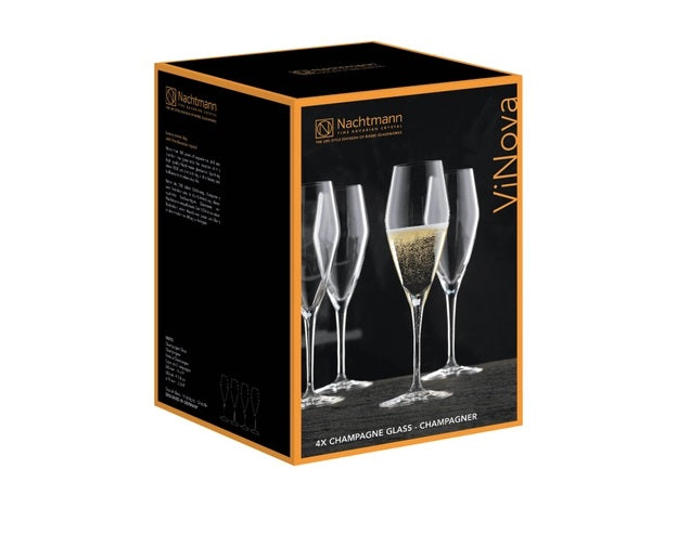 Nachtmann ViNova Champagne Glass Glass Set