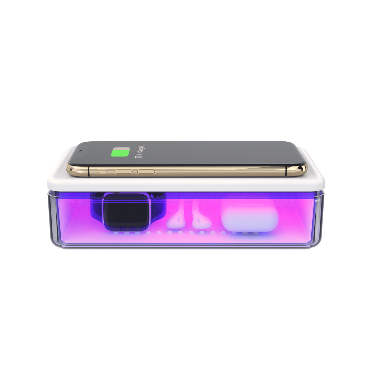 Esterilizador de caja de lámpara UV alimentado por USB
