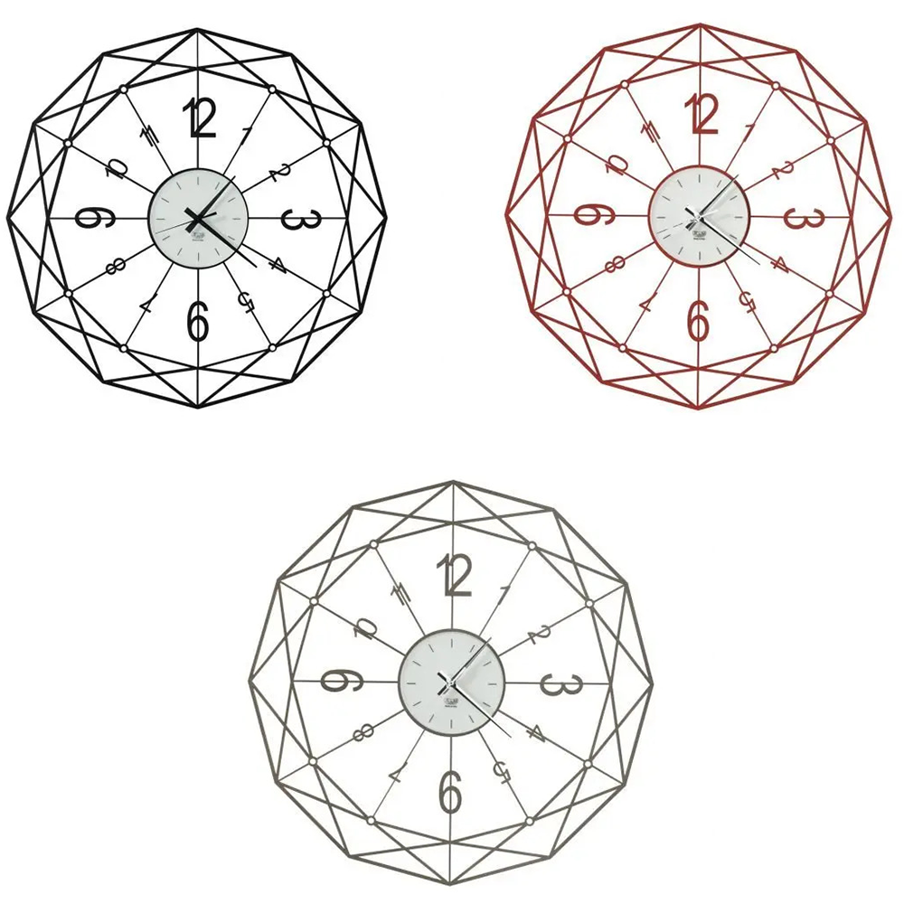 Diseño geométrico Titano Arti e Mestieri Reloj
